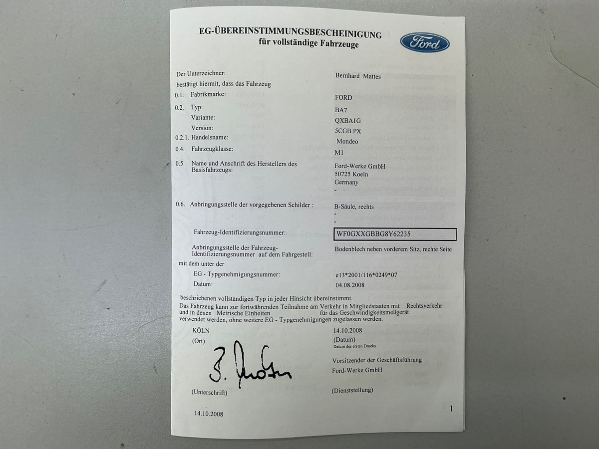 Ford Mondeo 2.0 TDCi Trend