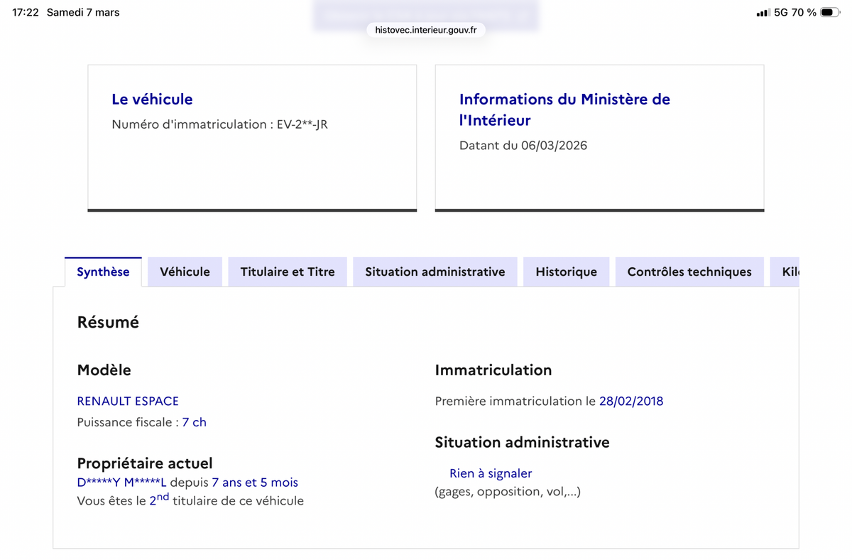 Renault Espace d'occasion