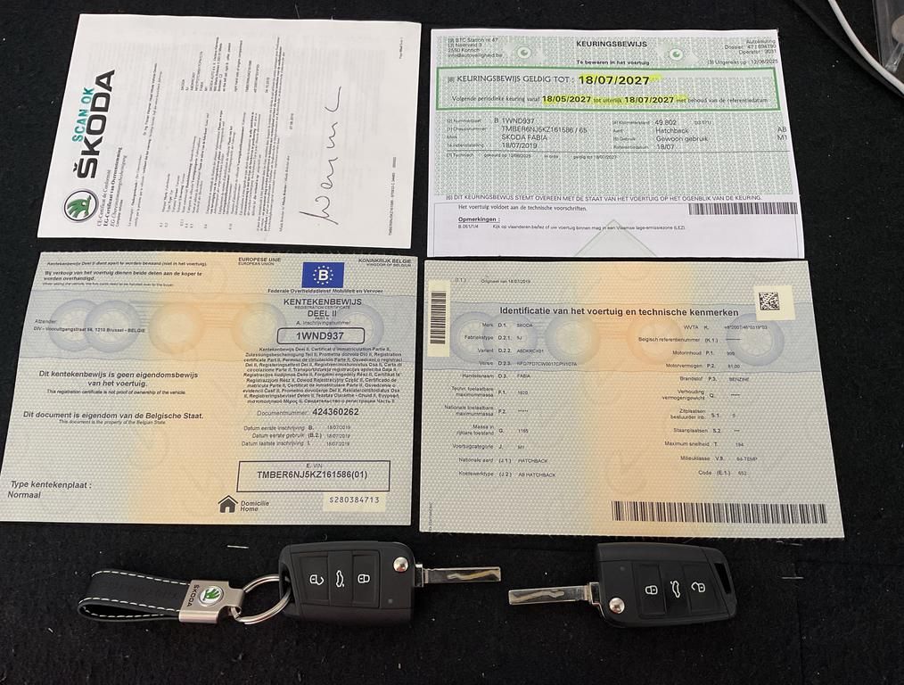 Skoda Fabia d'occasion