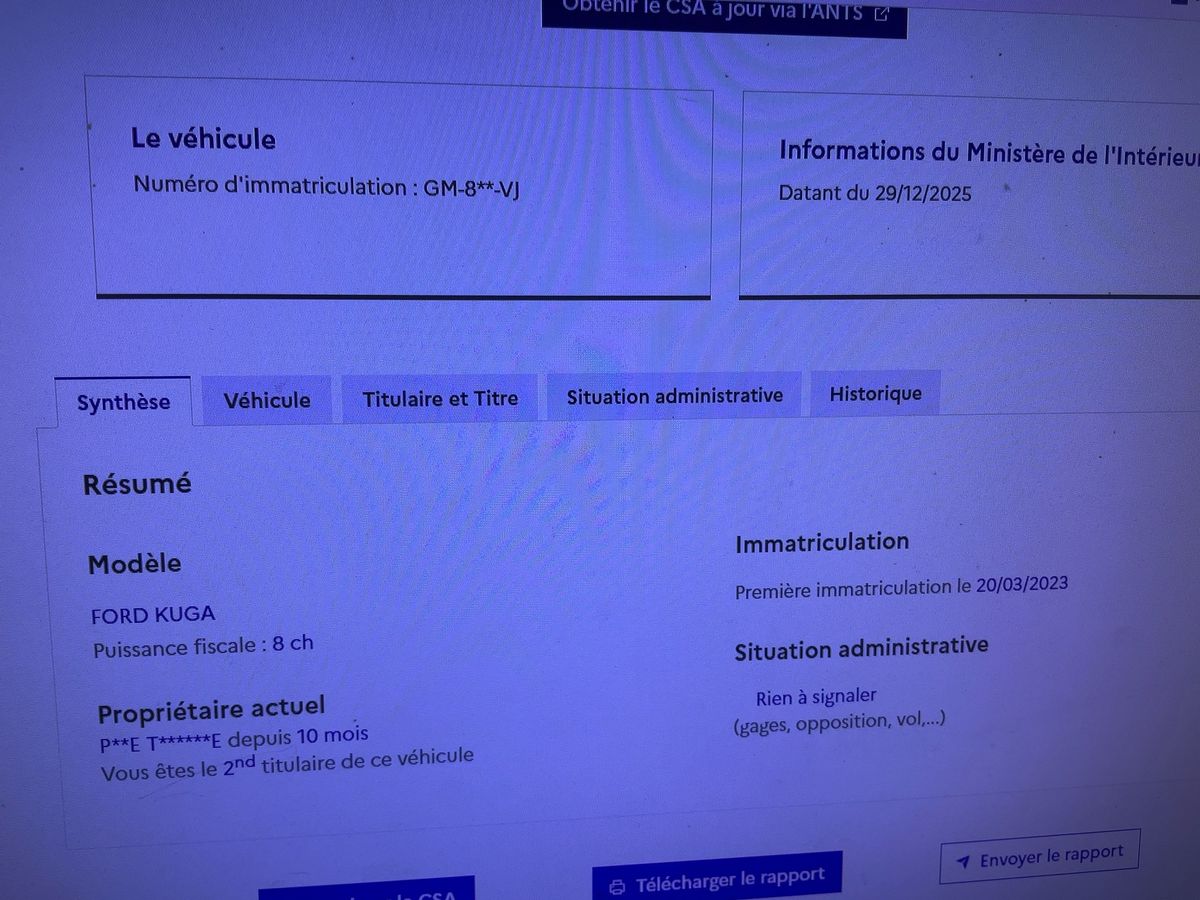 Ford Kuga d'occasion