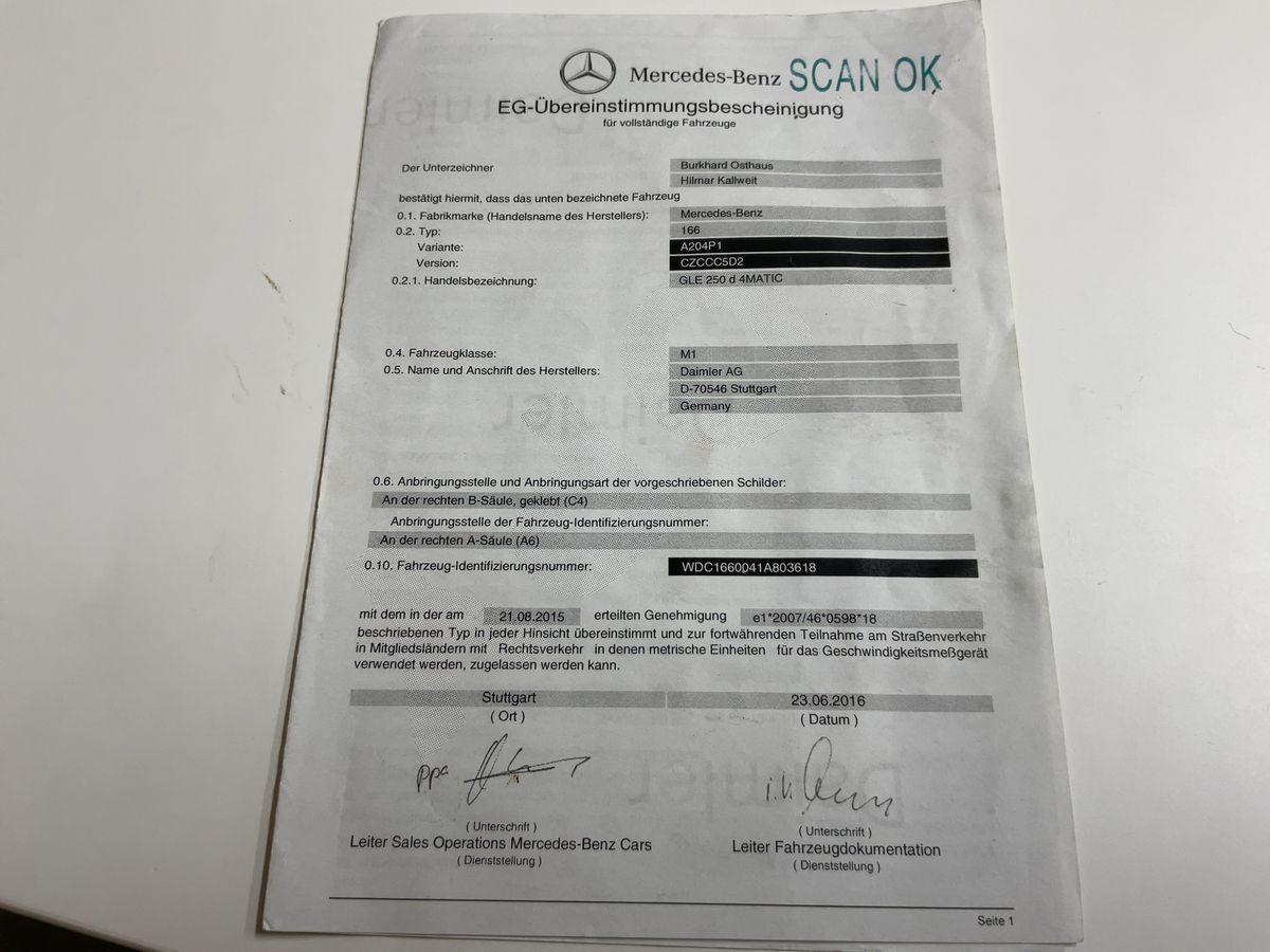 Mercedes-Benz GLE-Klasse d'occasion