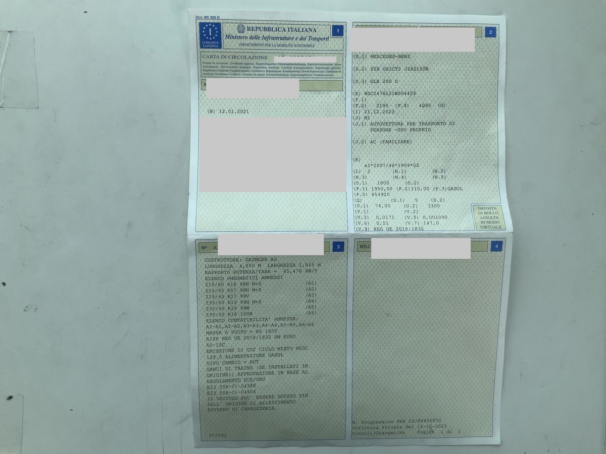 Mercedes-Benz GLB-Klasse d'occasion