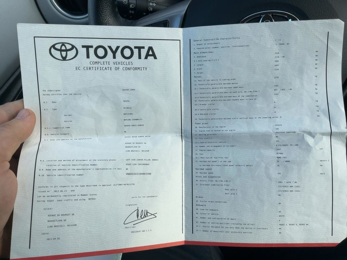 Toyota Yaris d'occasion