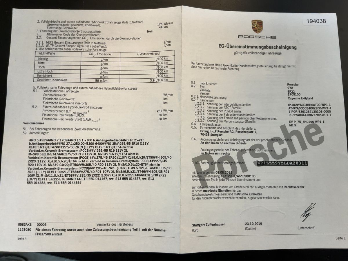 Porsche Cayenne d'occasion