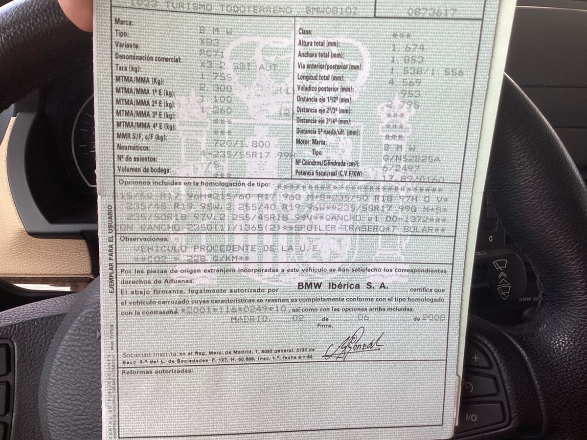 BMW X3 2.5i