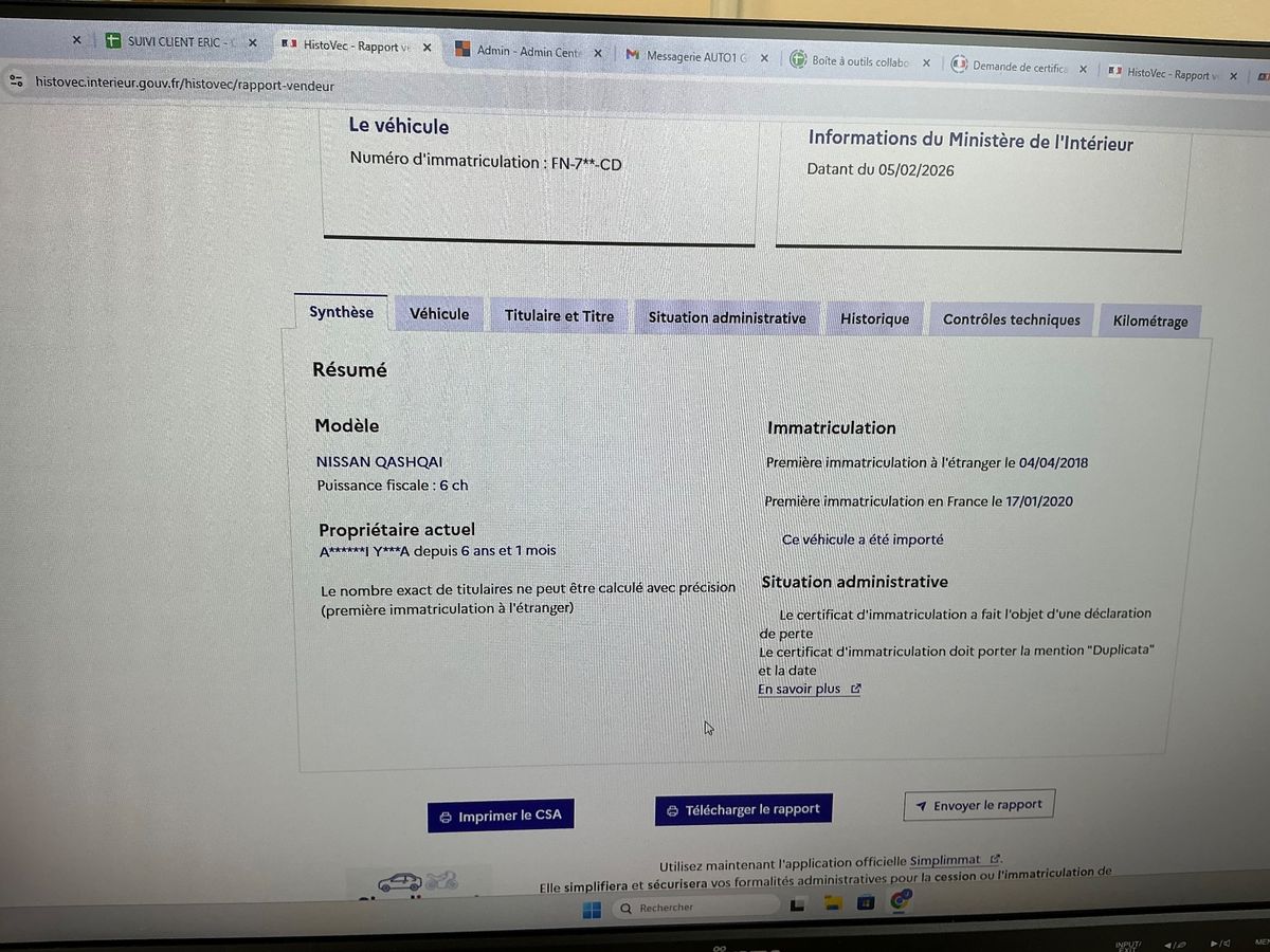 Nissan Qashqai d'occasion