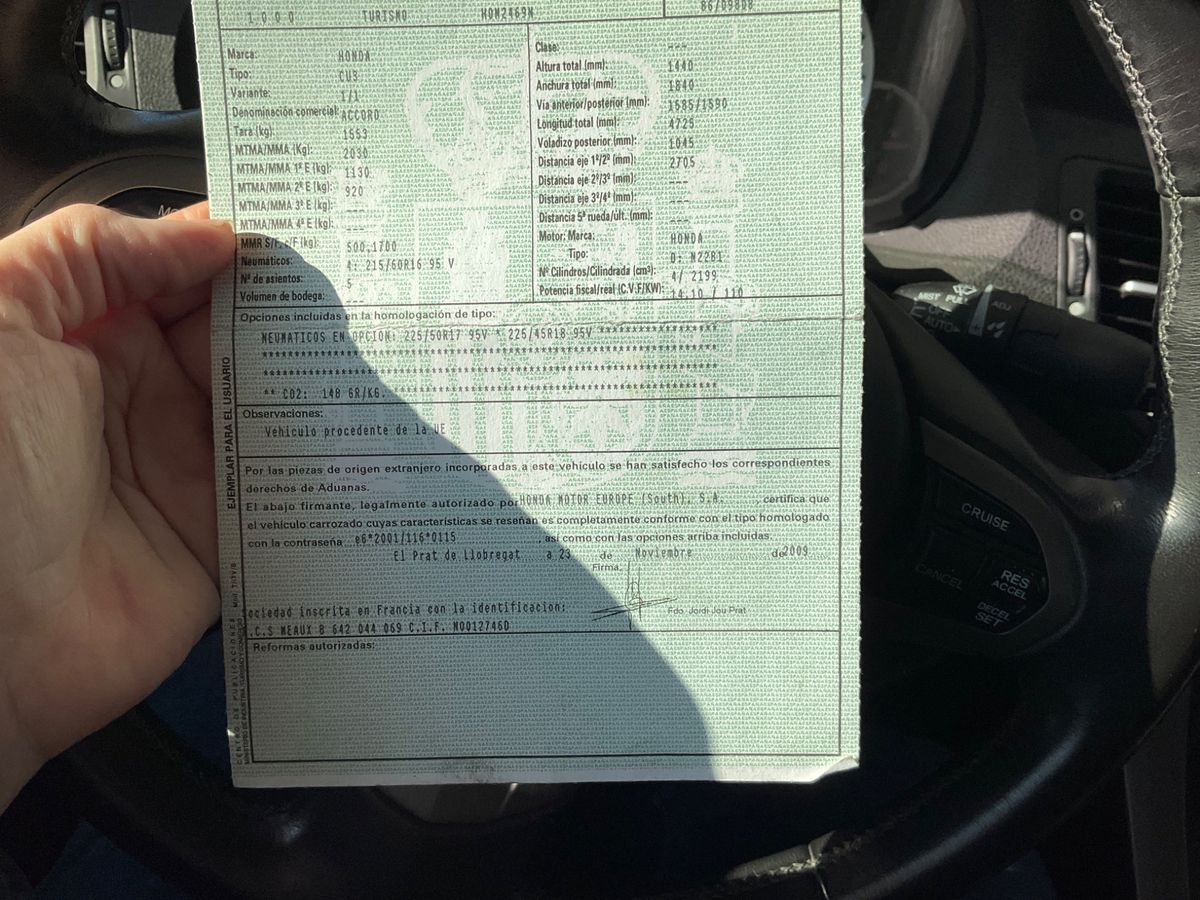 Honda Accord d'occasion