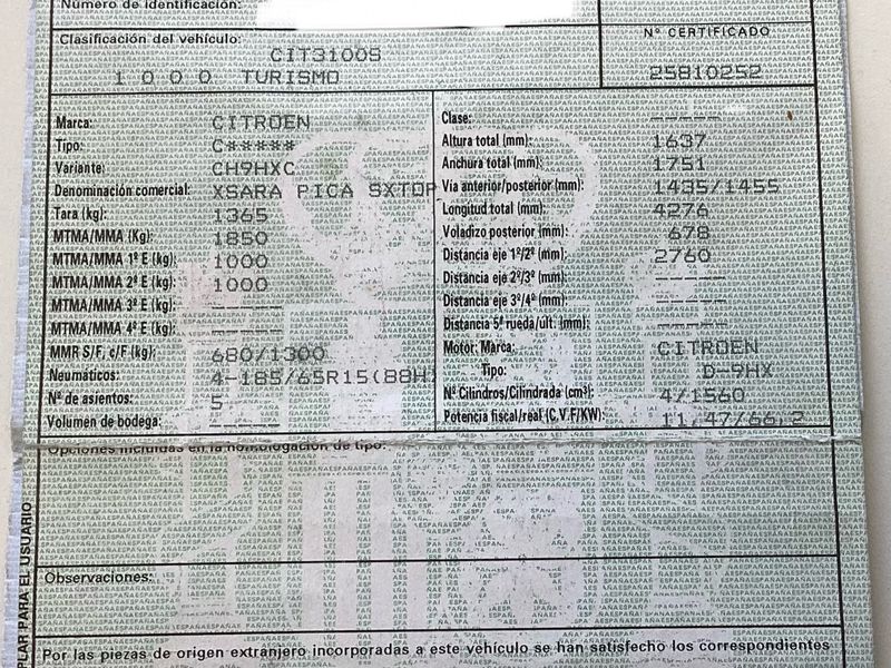 Citroen Xsara Picasso 1.6 HDi SX Top 2006 – снимка 6