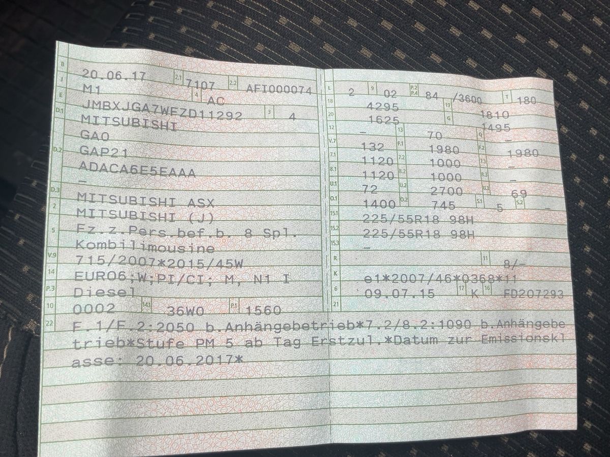 Mitsubishi ASX d'occasion