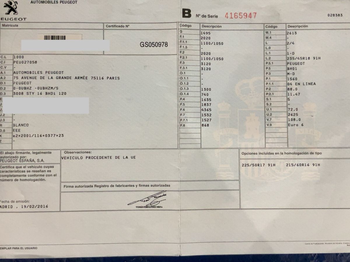 Peugeot 3008 d'occasion