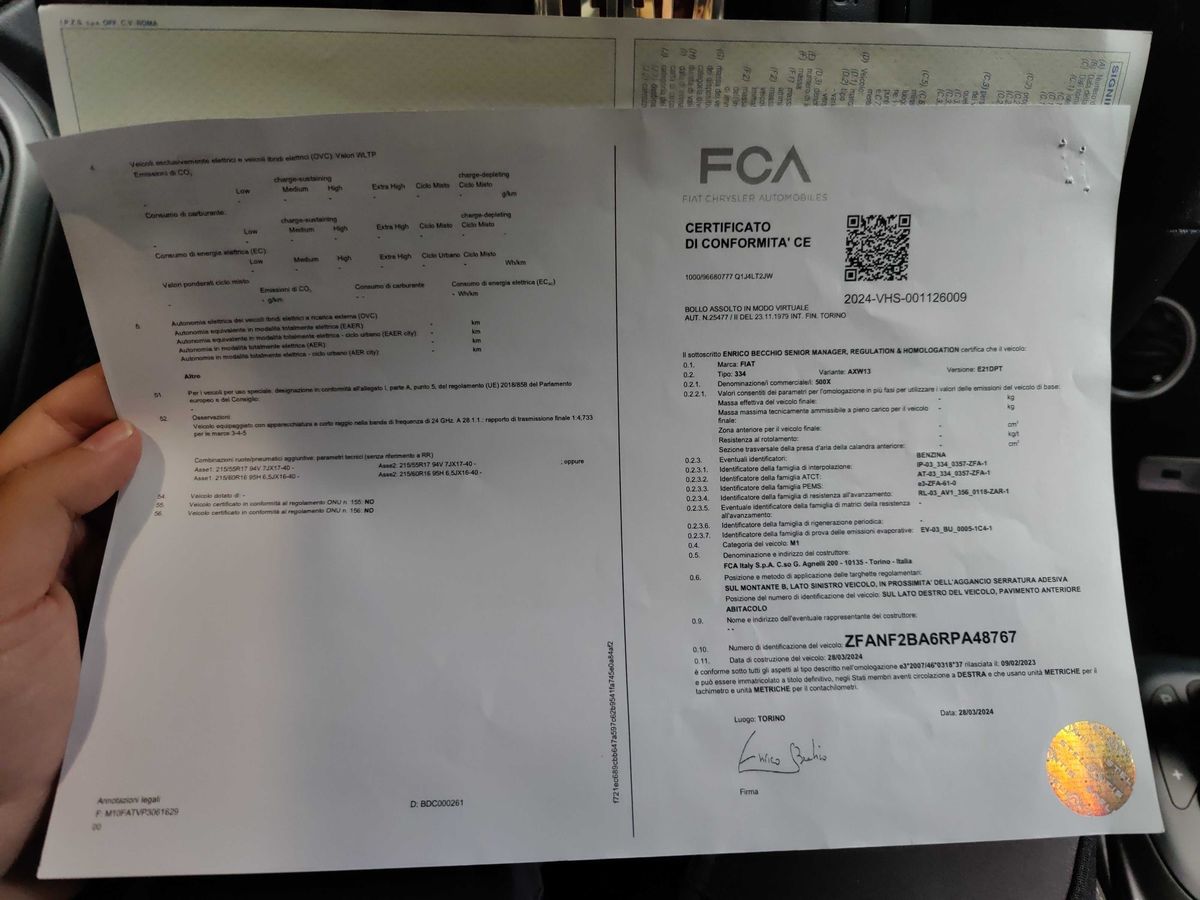 Fiat 500X 1.5 Mild-Hybrid