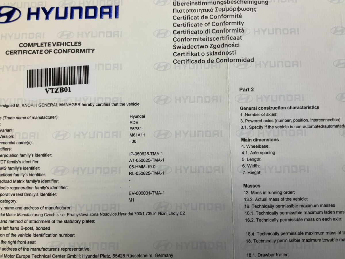 Hyundai i30 d'occasion