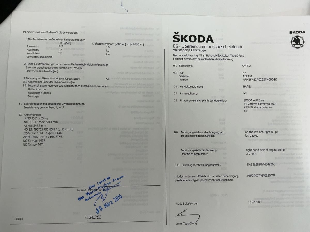 Skoda Rapid d'occasion
