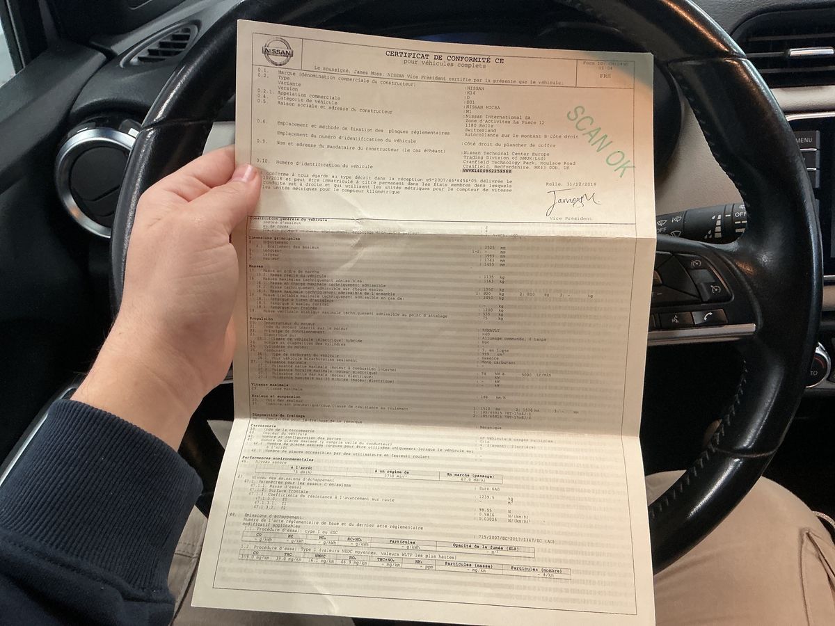 Nissan Micra d'occasion