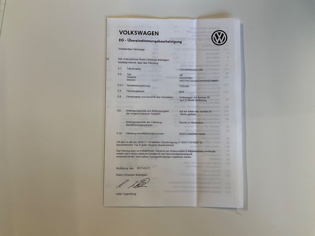 Volkswagen Tiguan d'occasion