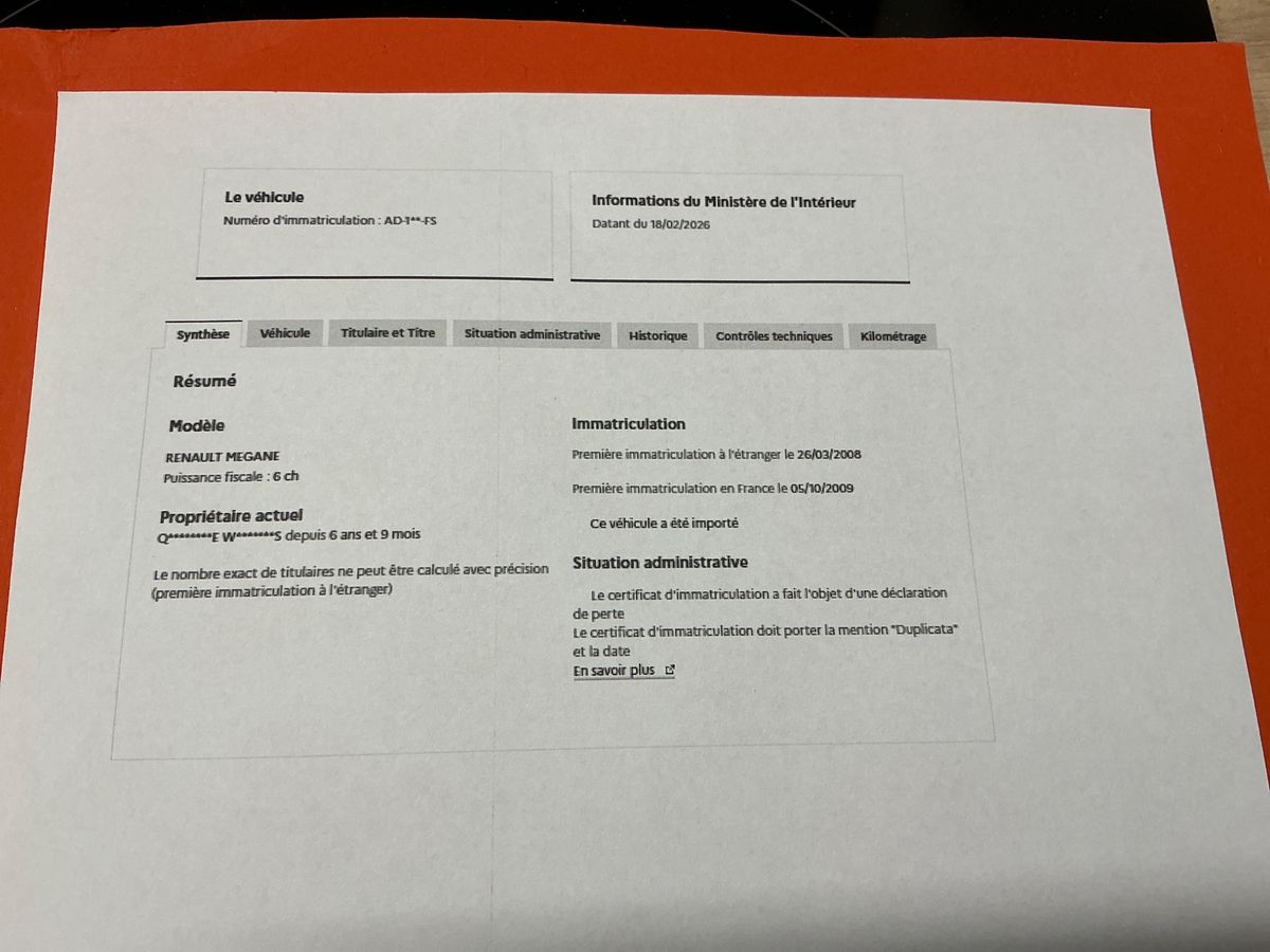 Renault Megane d'occasion