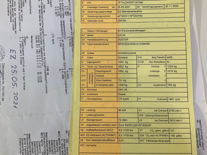 Dacia Duster 1.5 Blue dCi Prestige 4x4 — zdjęcie 15