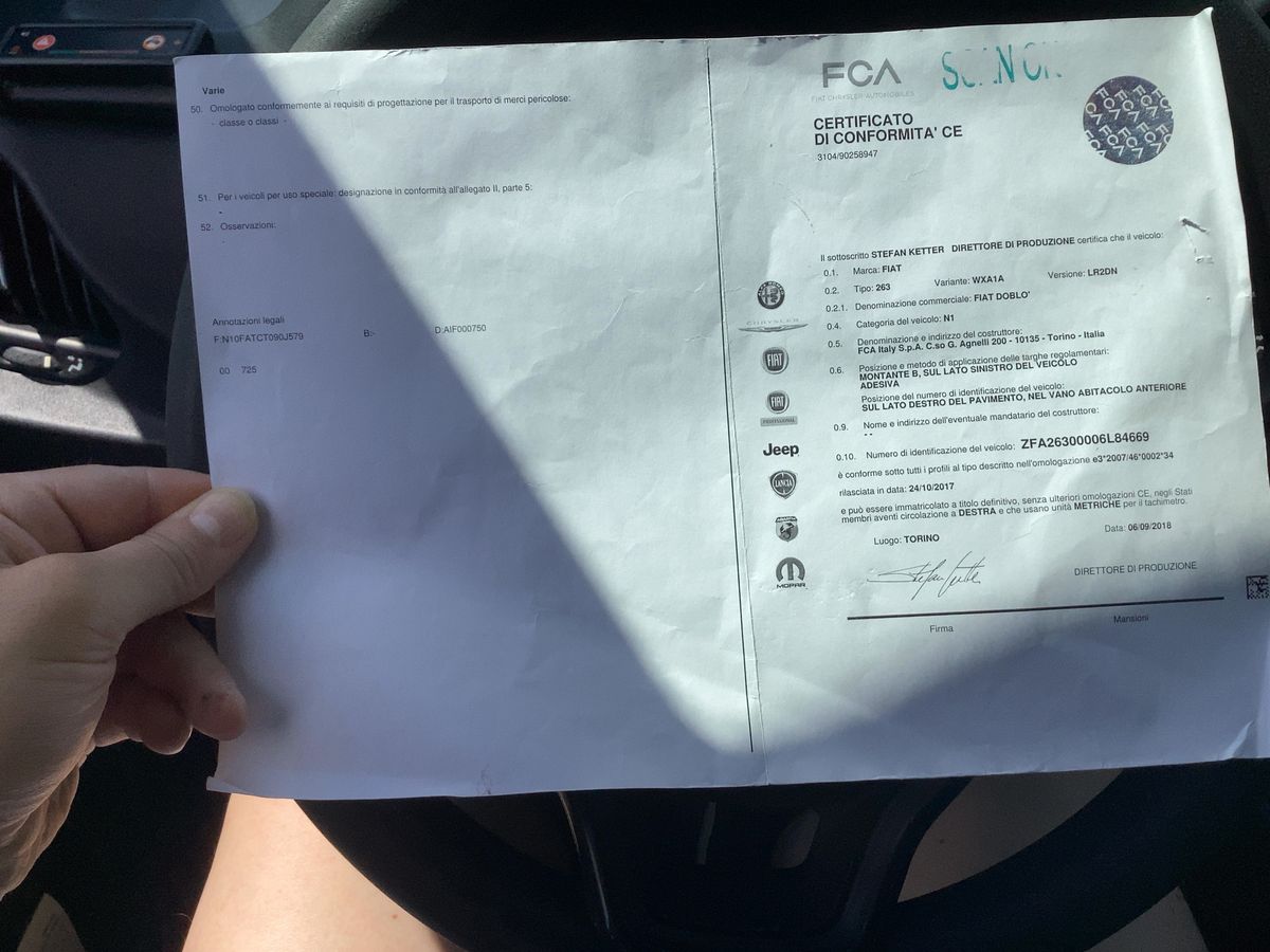 Fiat Doblo d'occasion