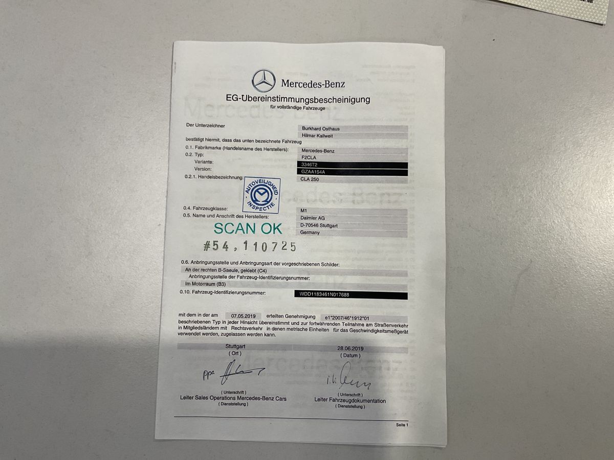 Mercedes-Benz CLA-Klasse d'occasion