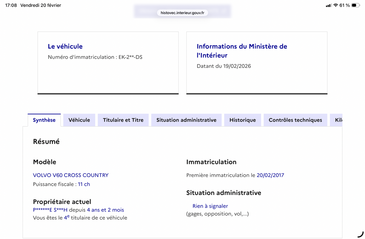 Volvo V60 d'occasion