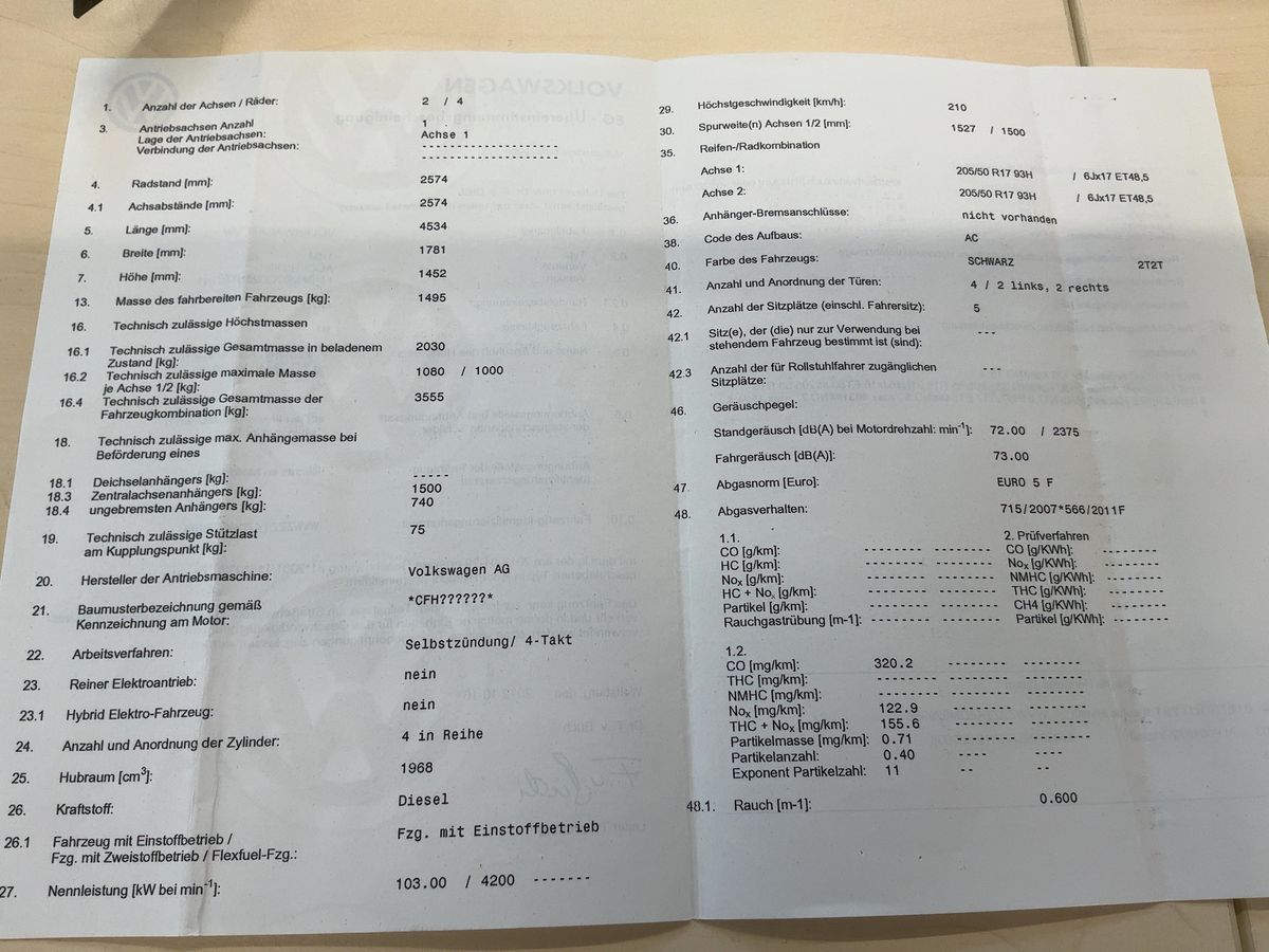 Volkswagen Golf VI 2.0 TDI Match