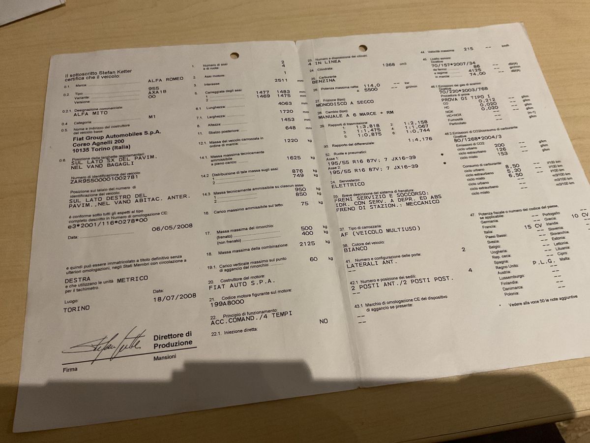 Alfa Romeo MiTo 1.4 Turbo Turismo