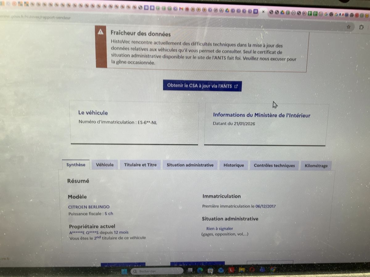 Citroen Berlingo d'occasion