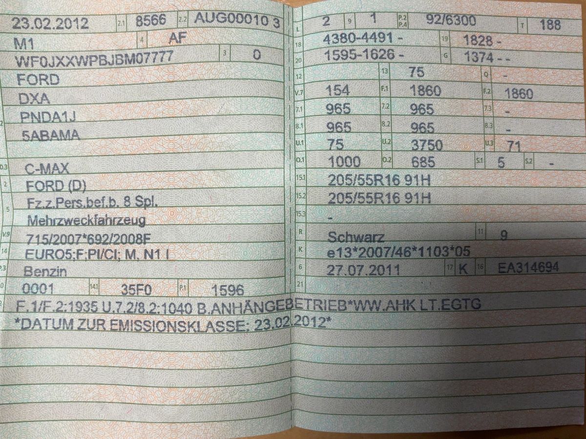 Ford C-Max d'occasion