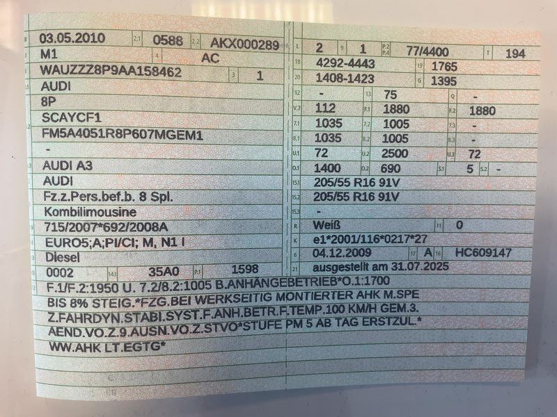 Audi A3 Sportback 1.6 TDI Ambition — zdjęcie 15