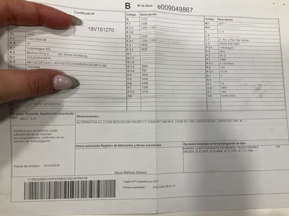 Volkswagen Tiguan d'occasion