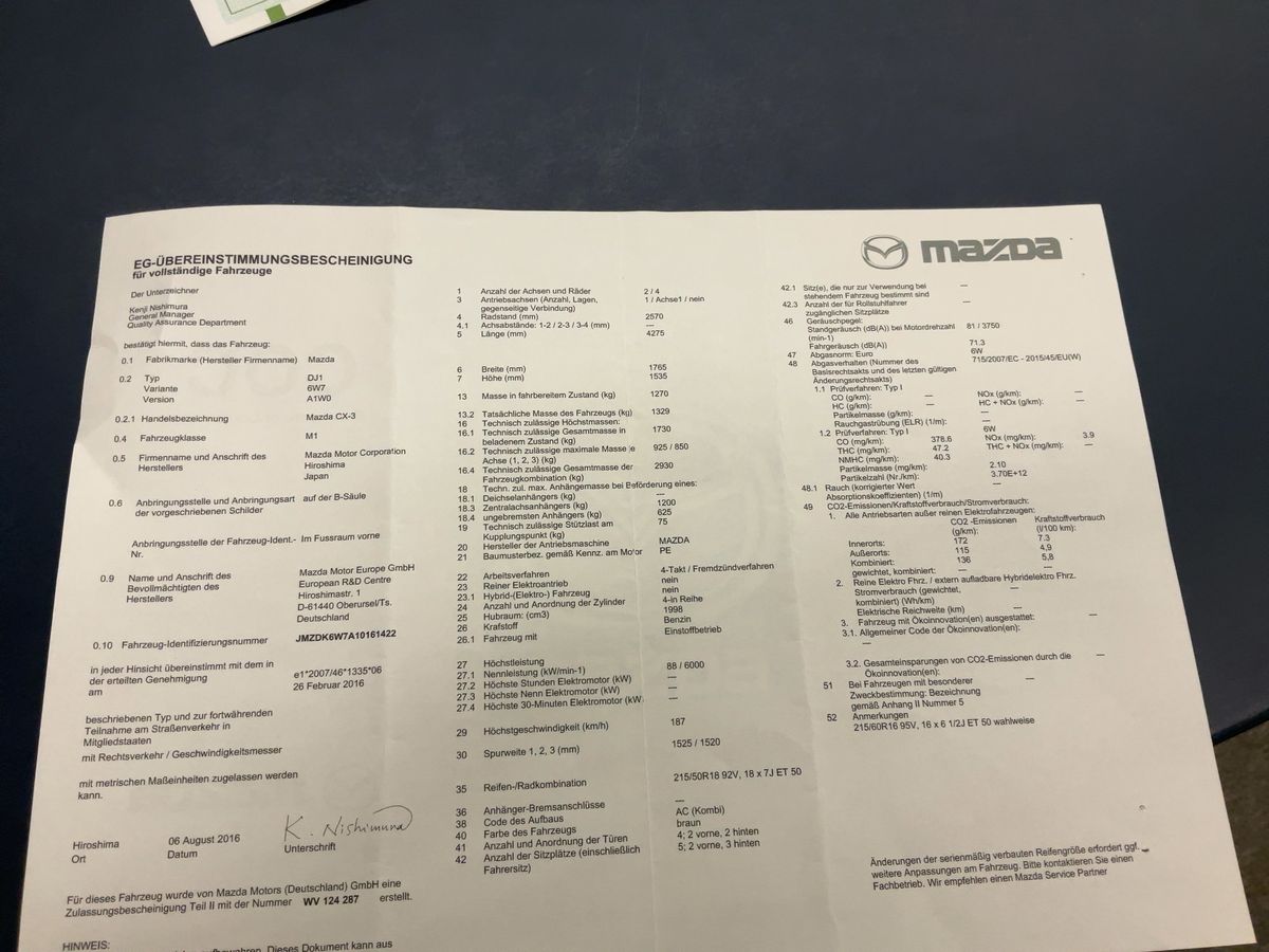 Mazda CX-3 d'occasion