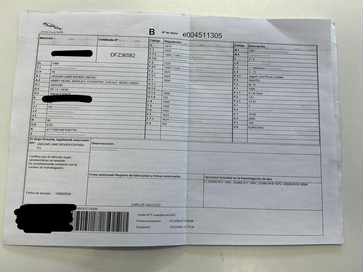 Jaguar E-Pace d'occasion