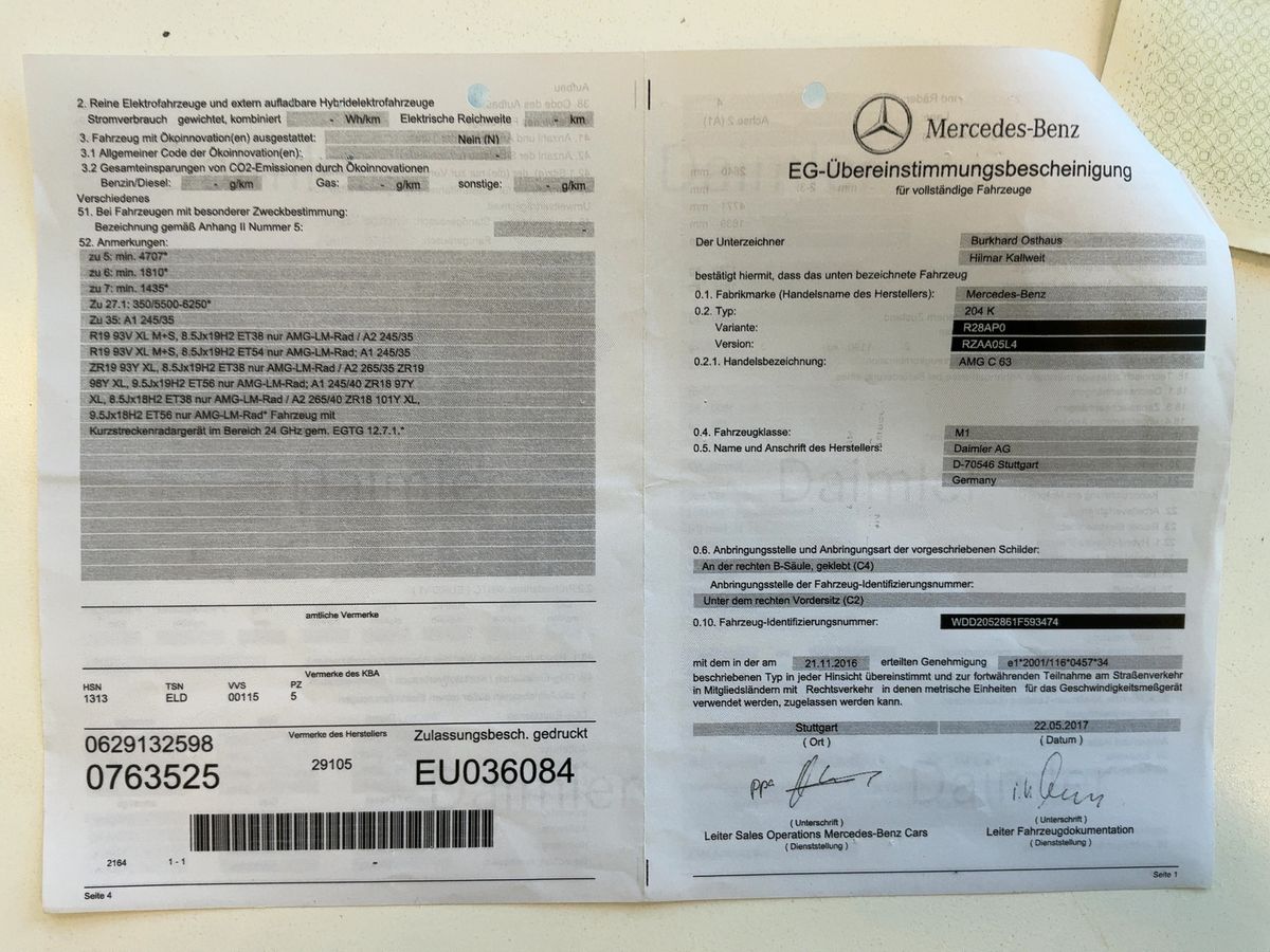 Mercedes-Benz C-Klasse d'occasion