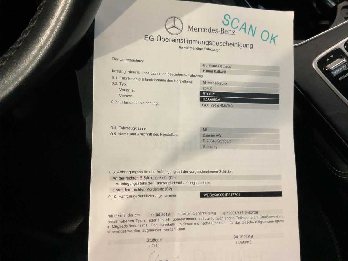 Mercedes-Benz GLC-Klasse d'occasion