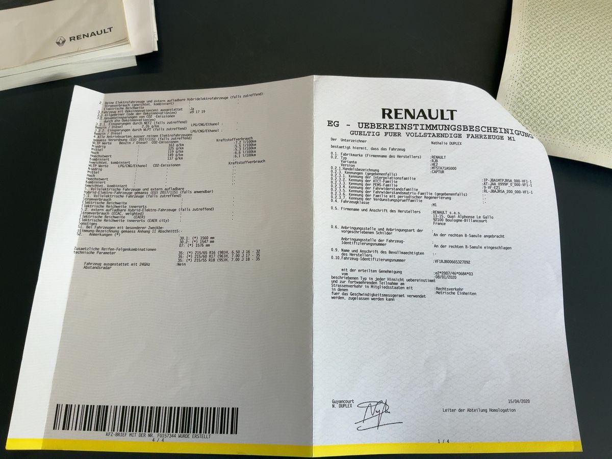 Renault Captur d'occasion