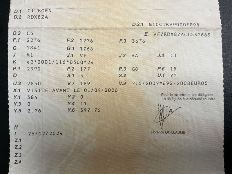 Citroen C5 3.0 V6 HDi BiTurbo Exclusive Plus — zdjęcie 5