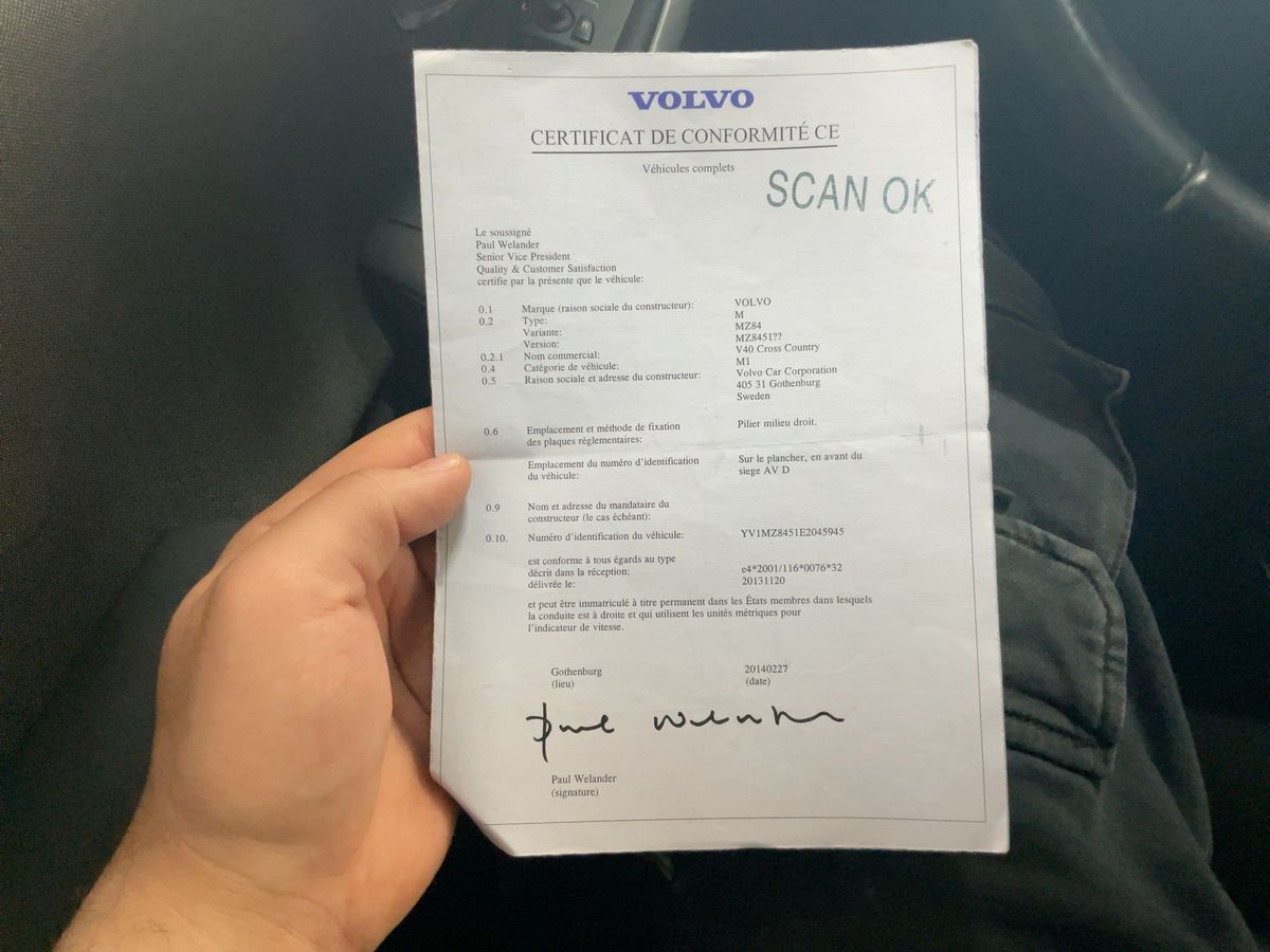 Volvo V40 d'occasion