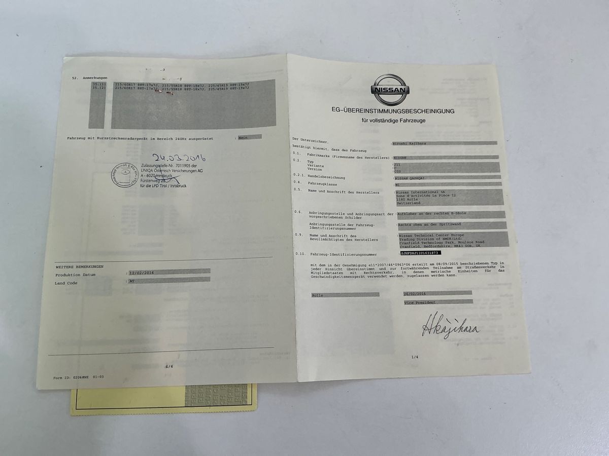Nissan Qashqai 1.6 dCi Tekna 4x4