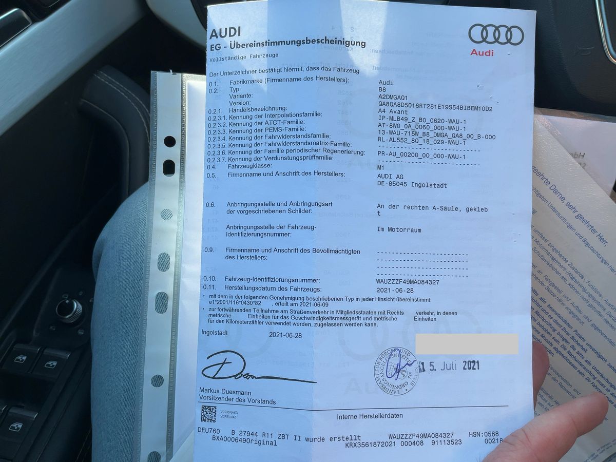 Audi A4 d'occasion