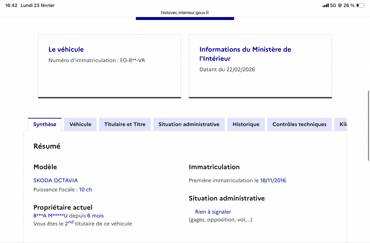 Skoda Octavia d'occasion