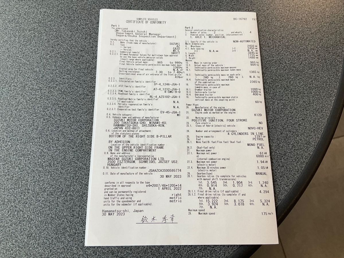 Suzuki Swift d'occasion