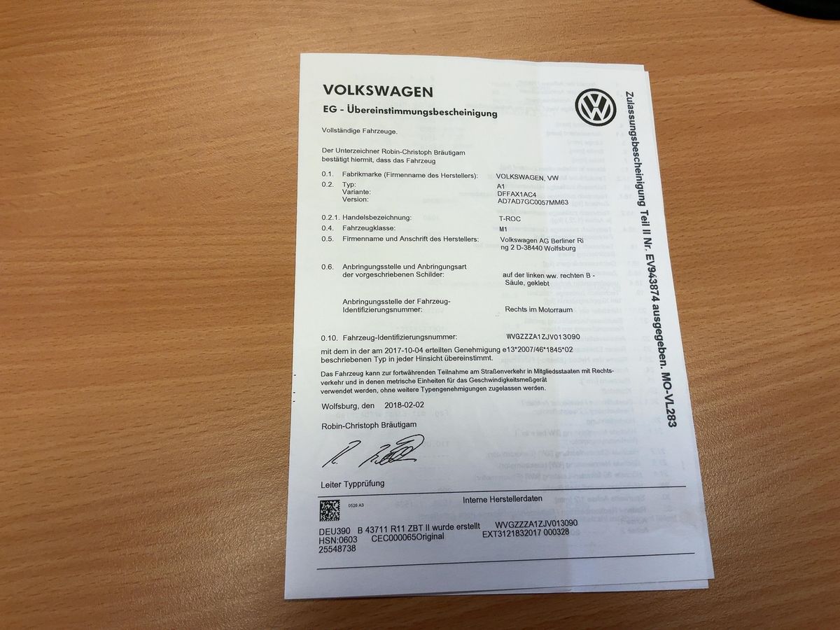 Volkswagen T-Roc d'occasion