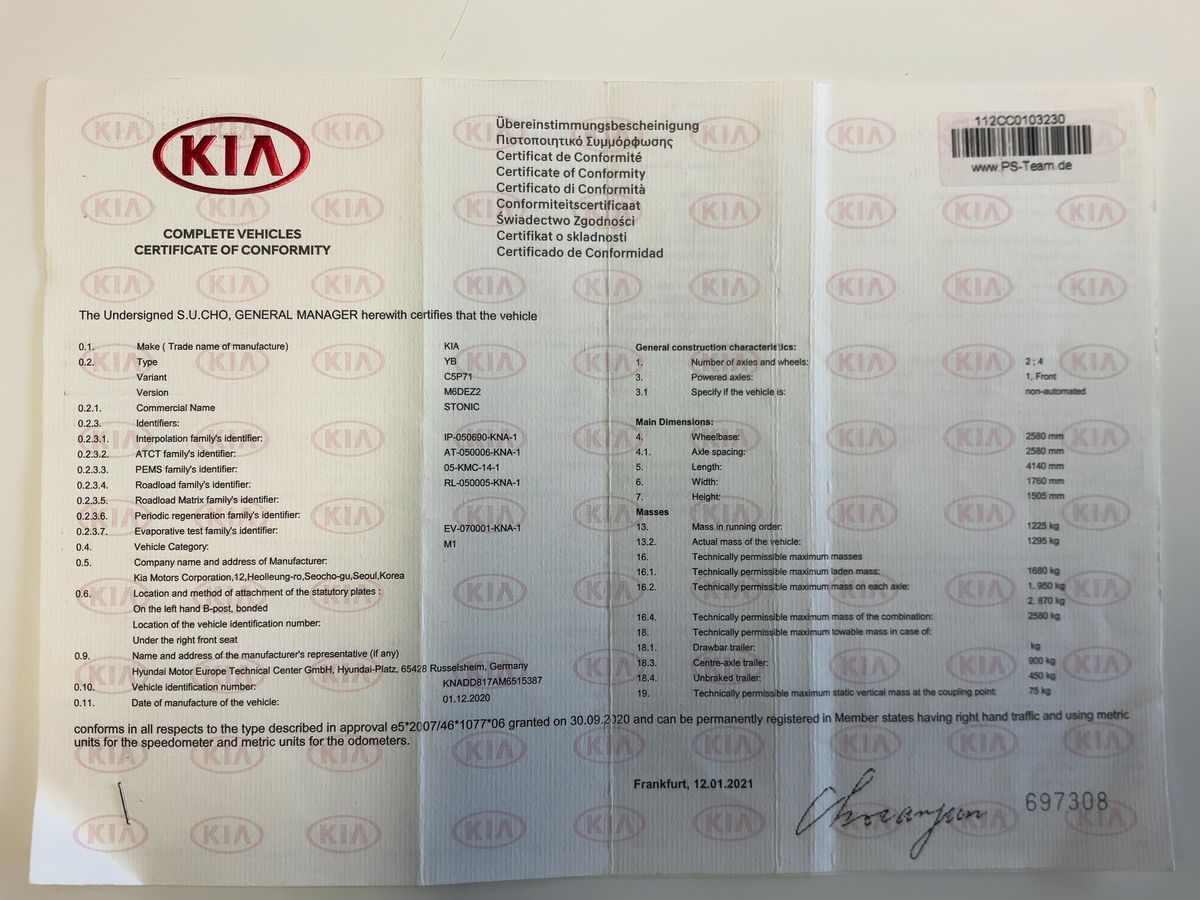 Kia Stonic d'occasion