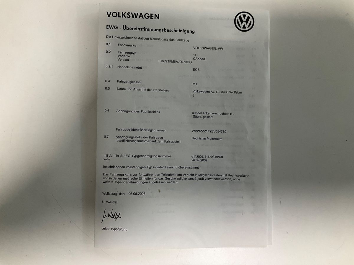 Volkswagen Eos d'occasion