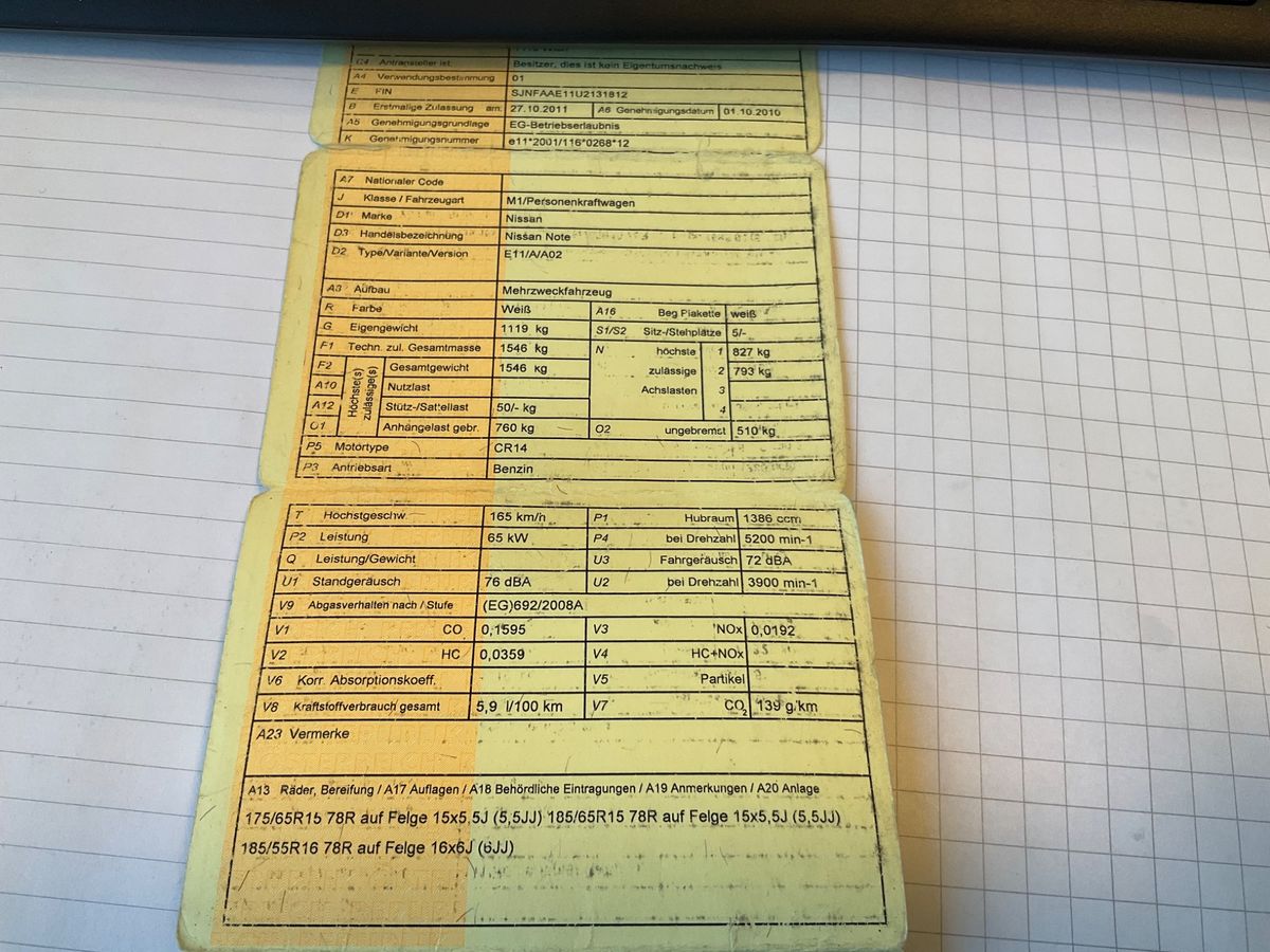 Nissan Note 1.4 Acenta