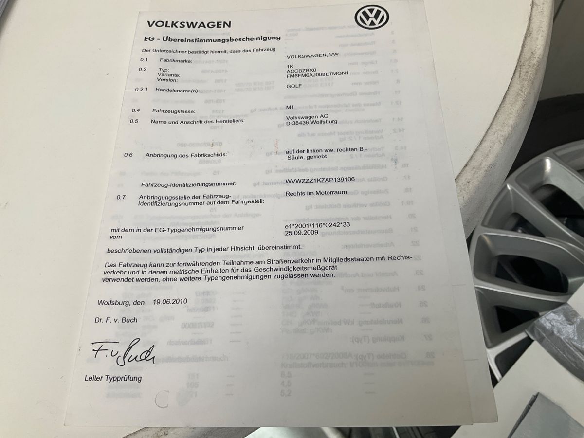 Volkswagen Golf VI 1.2 TSI Comfortline BlueMotion