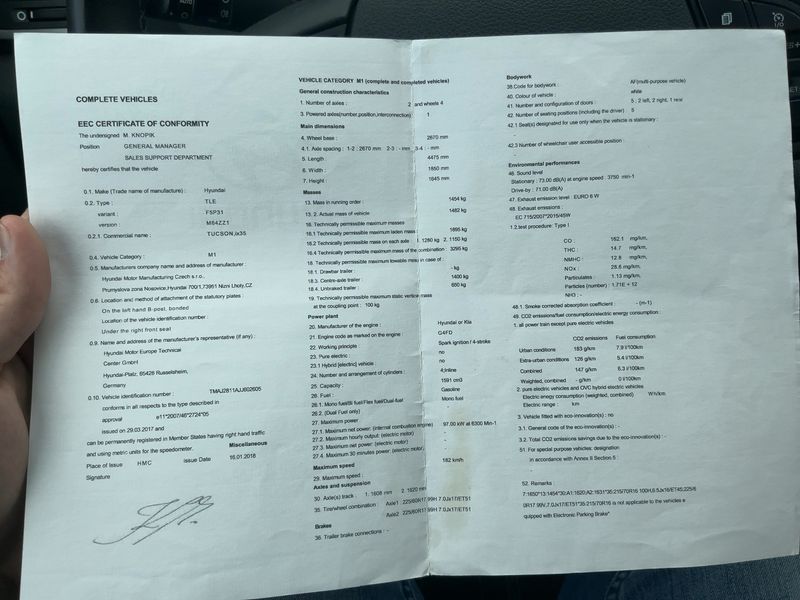 Hyundai Tucson 1.6 Classic blue 2WD 2018 – снимка 21