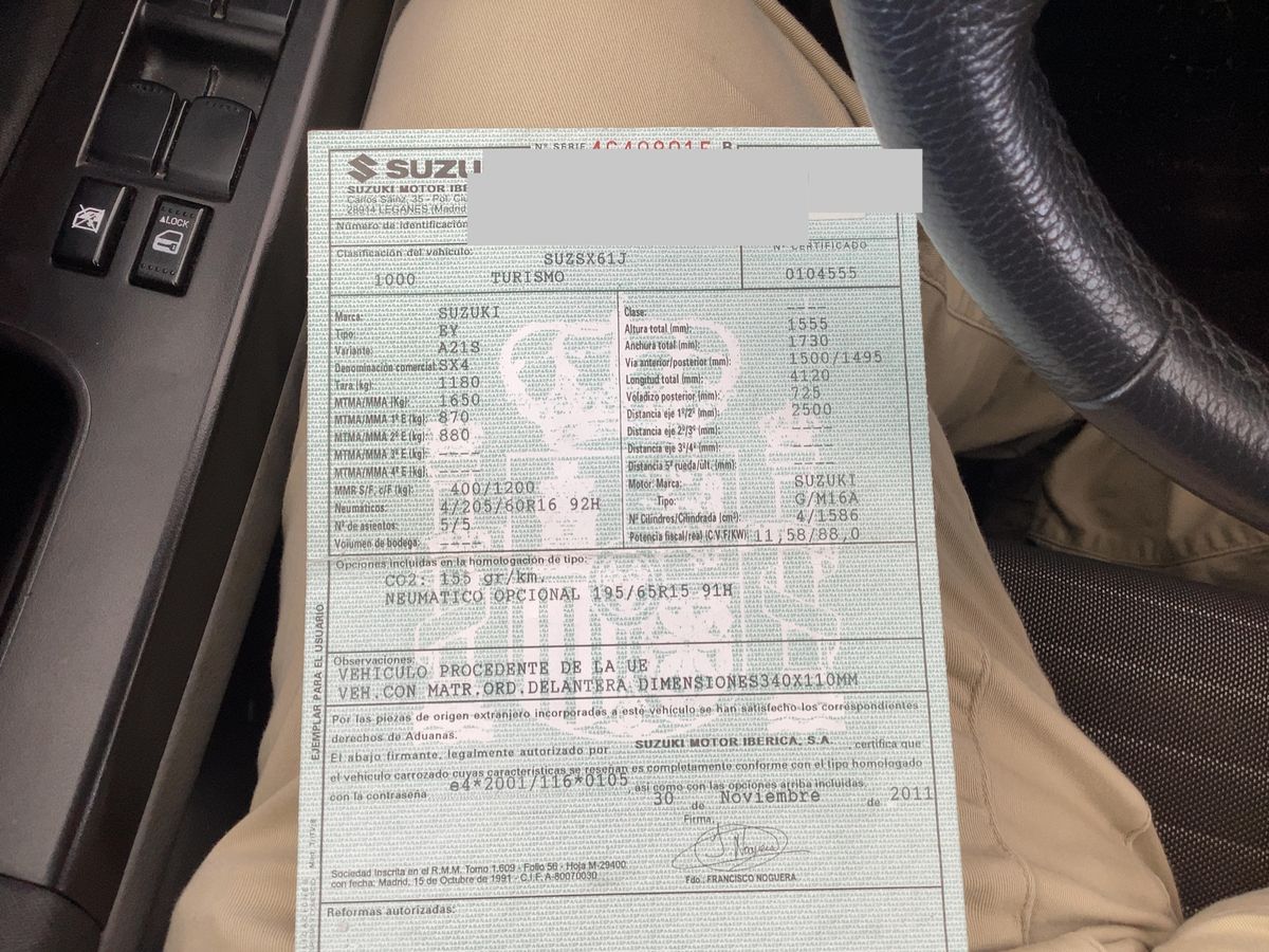 Suzuki SX4 d'occasion