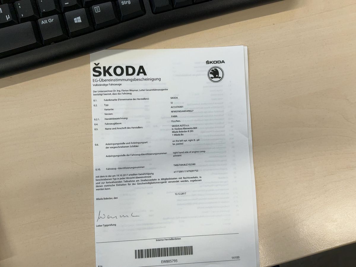 Skoda Fabia d'occasion