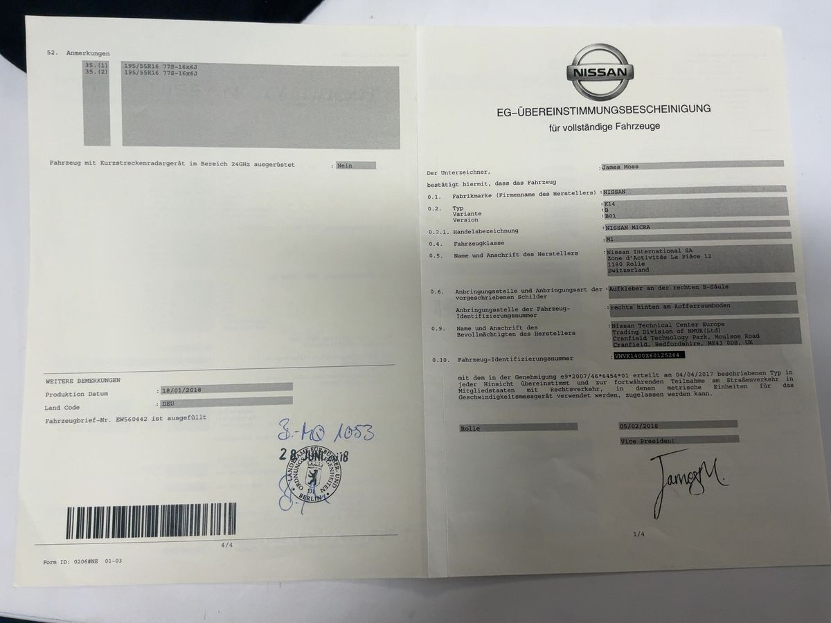 Nissan Micra d'occasion